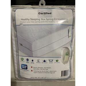 Clean Rest PRO Dust Mite Bed‎ Bug Allergy Mattress Cover Protection Encasement K